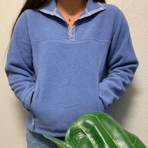 L.L.Bean Blue Fleece Jacket